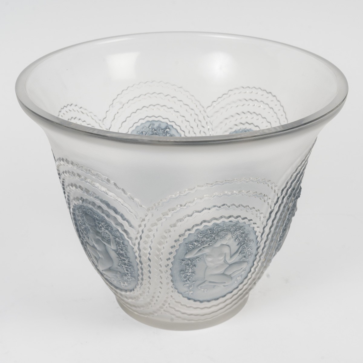 1937 - René Lalique ,Vase "Dryades"-photo-1