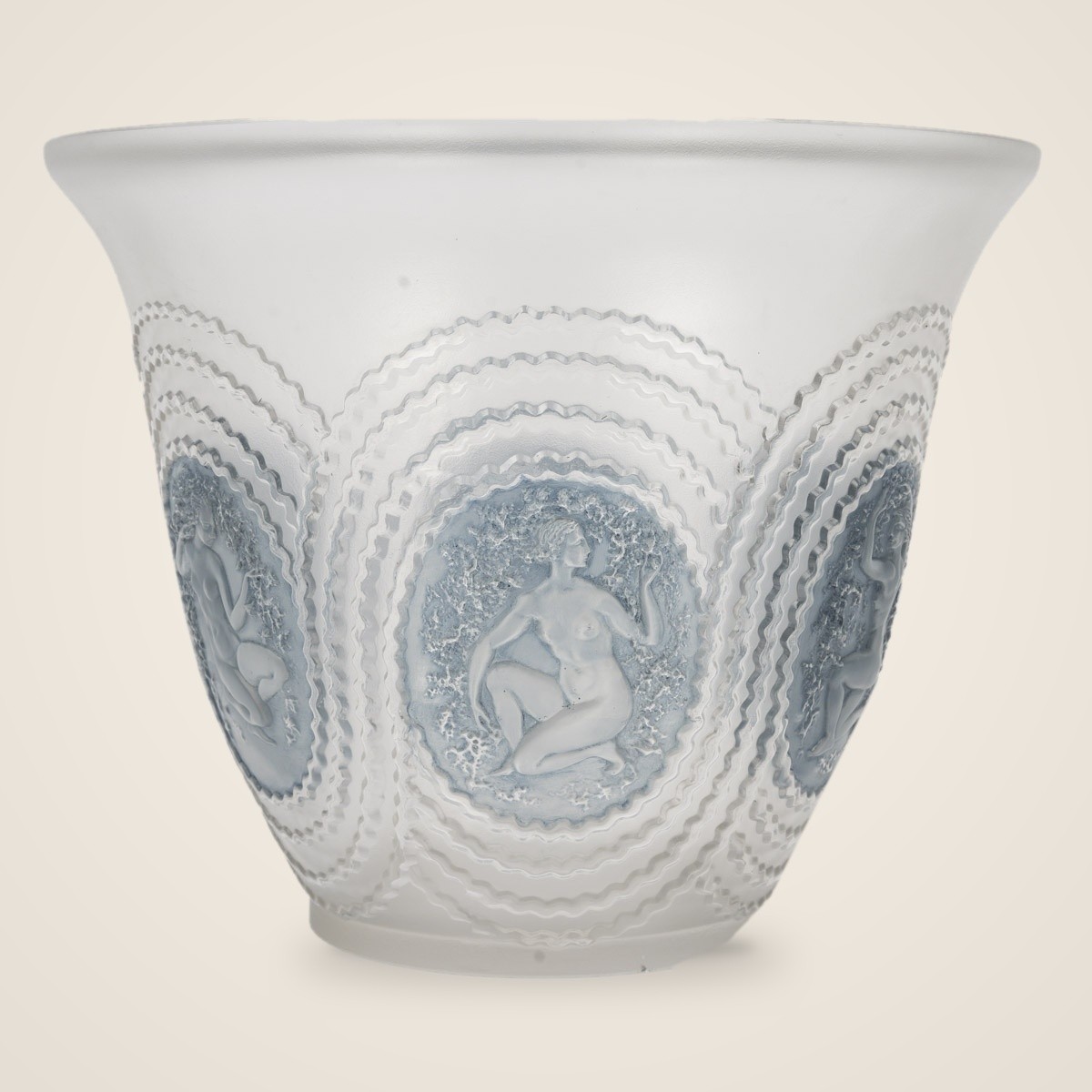 1937 - René Lalique ,Vase "Dryades"