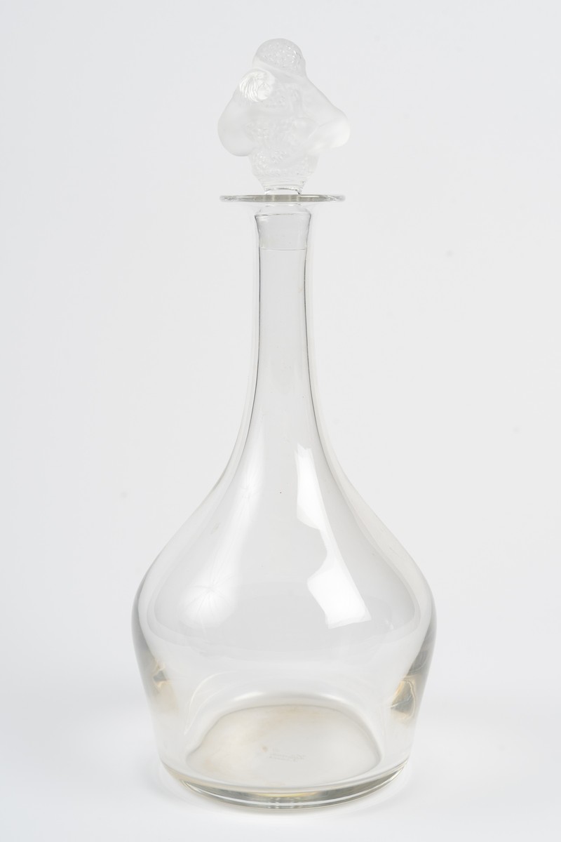 1968-LALIQUE FRANCE, SERVICE CRISTAL “ROXANNE” 31 PIECES-photo-4