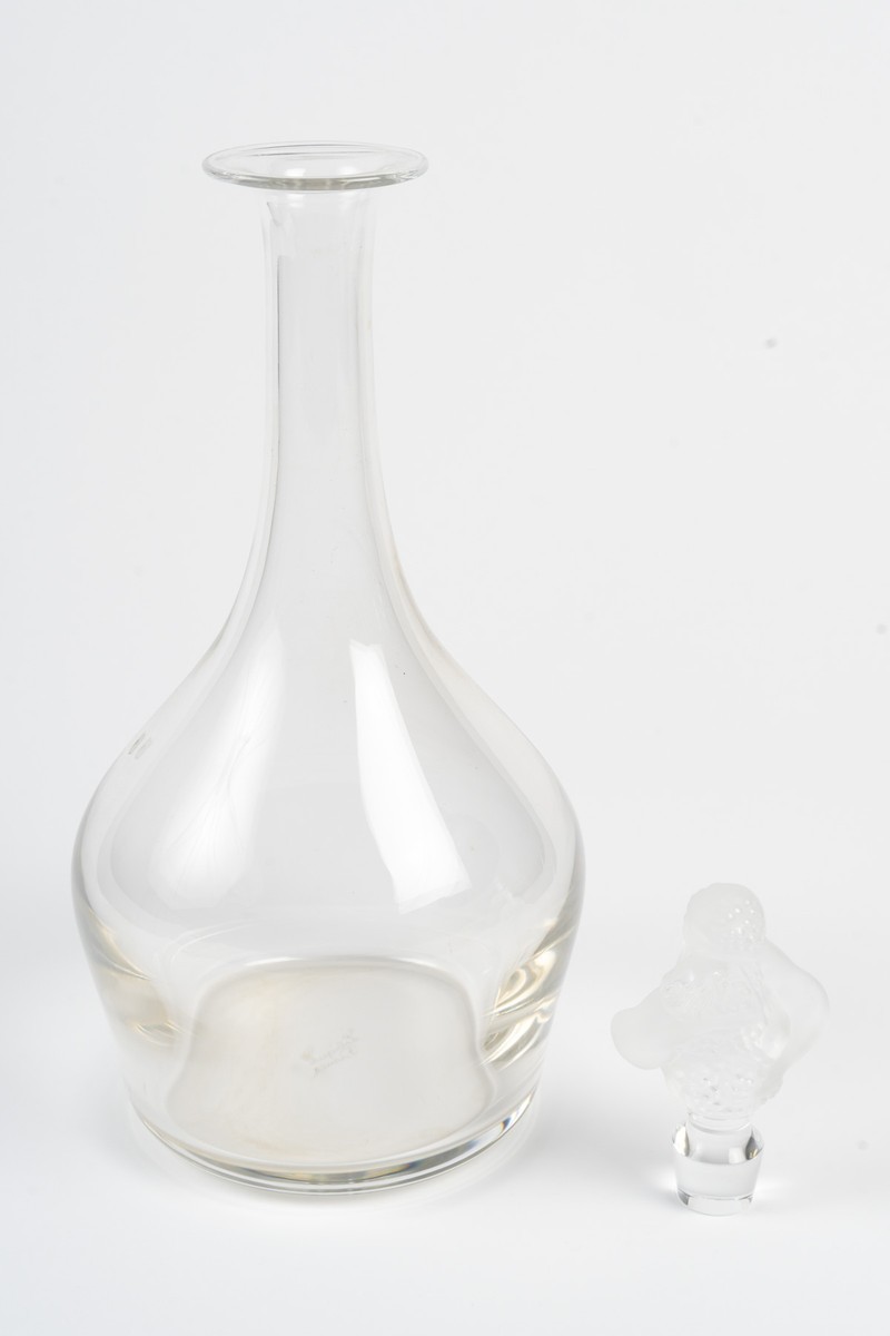 1968-LALIQUE FRANCE, SERVICE CRISTAL “ROXANNE” 31 PIECES-photo-3
