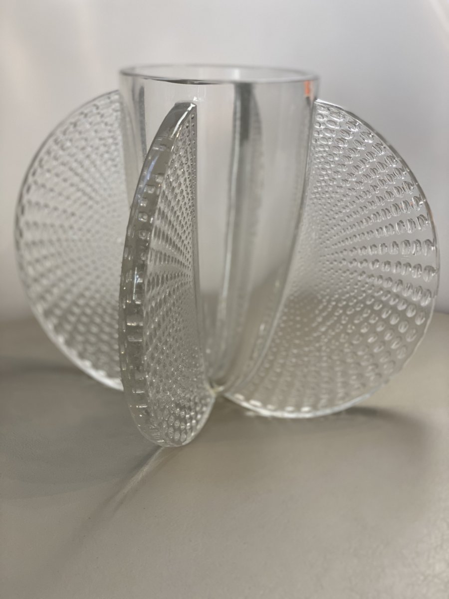 René Lalique - Vase "orly "-photo-2