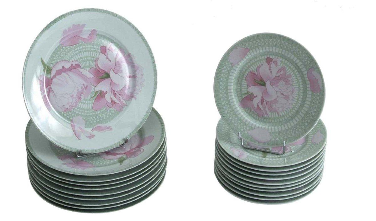 Hermès Part Of Service Model "peonies", 32 Pieces-photo-4