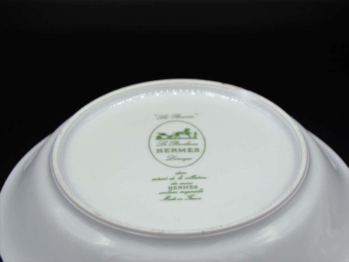 Hermès Part Of Service Model "peonies", 32 Pieces-photo-2