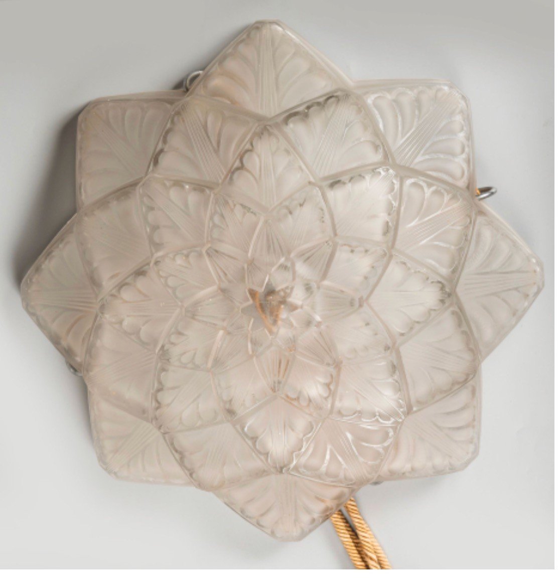 René Lalique : Plafonnier Vasque -photo-2