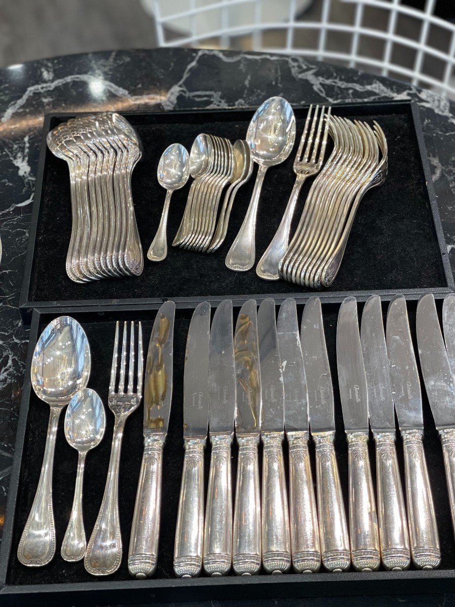 Christofle, Tableware Malmaison 49 P-photo-3