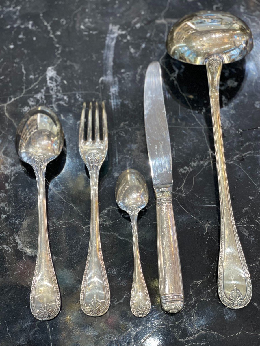 Christofle, Tableware Malmaison 49 P-photo-5