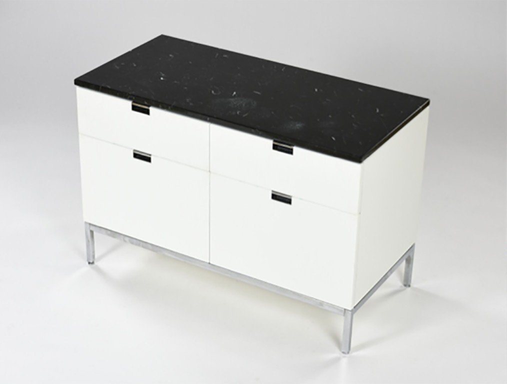 Low Sideboard With Body In Lacquered Wood - Knoll-photo-3
