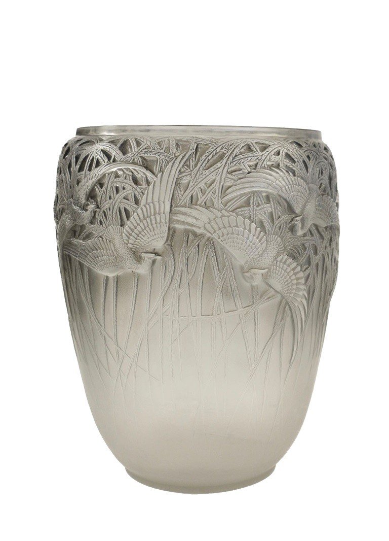 René Lalique : Vase « Aigrettes » - 1931