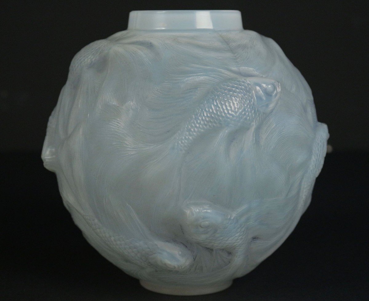 René lalique : Vase "Formose" verre opalescent-photo-2