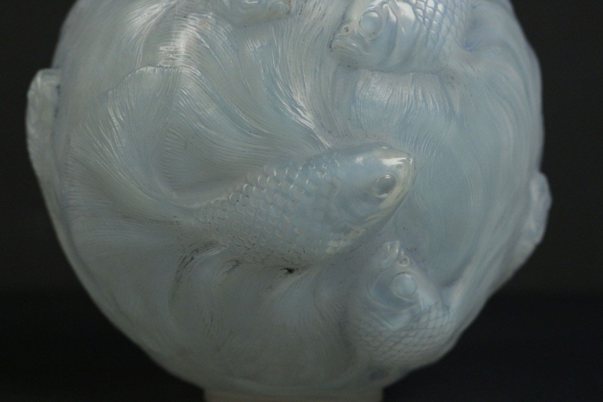 René lalique : Vase "Formose" verre opalescent-photo-3