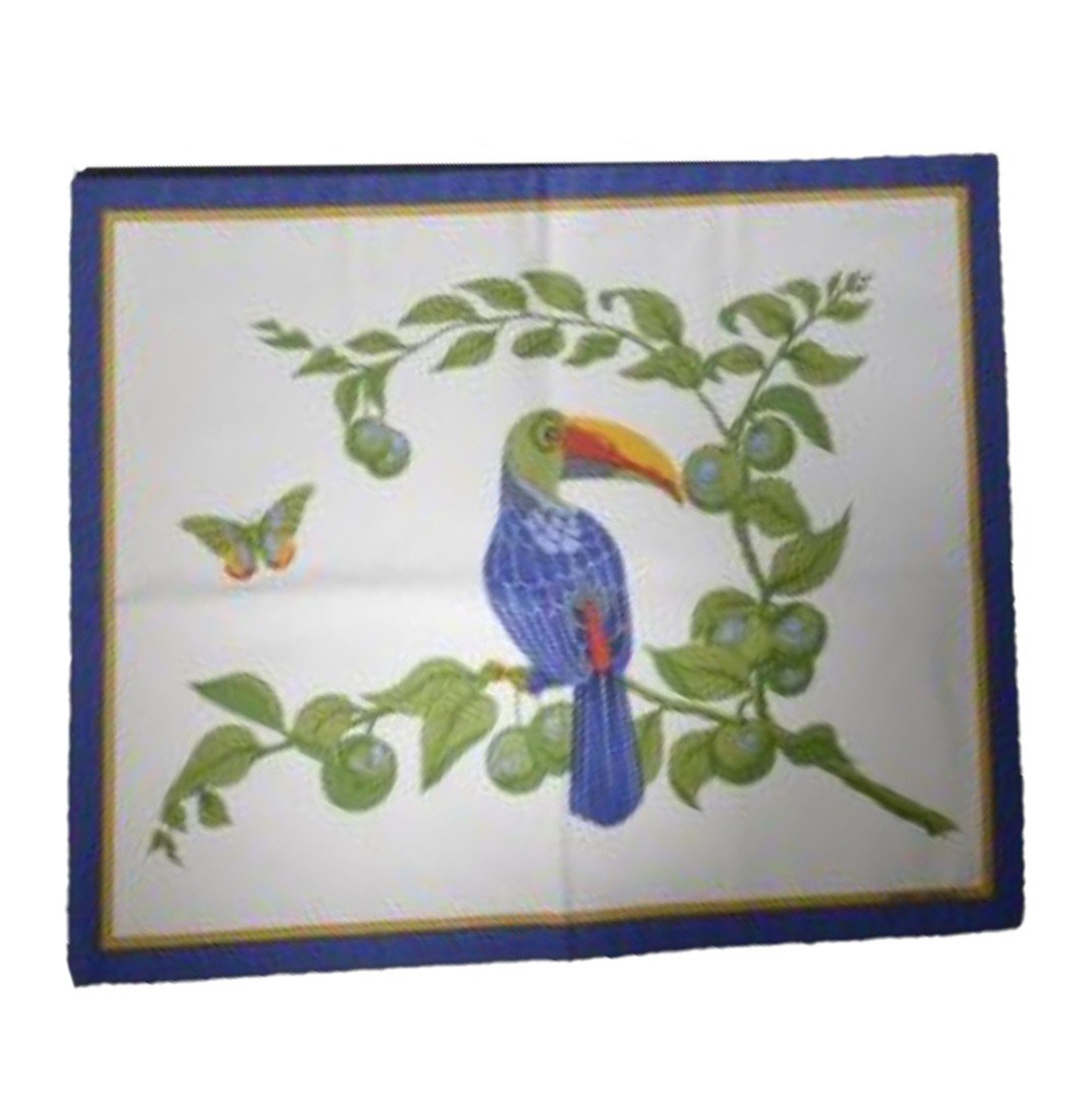 Hermès, 2 “toucans” Placemats-photo-2