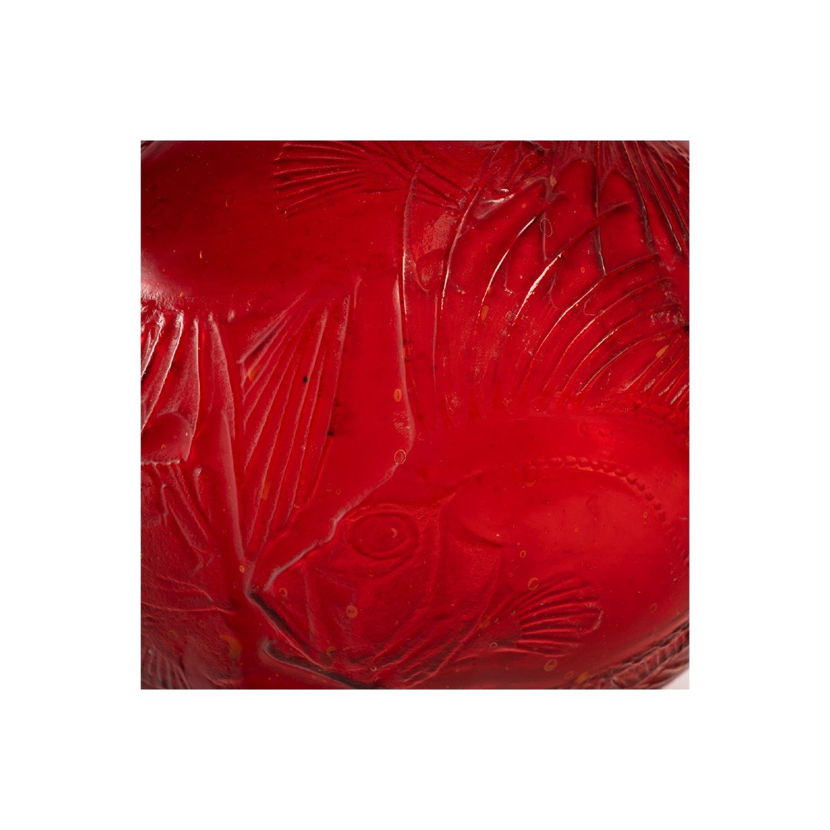 Lalique "fish" Vase-photo-3