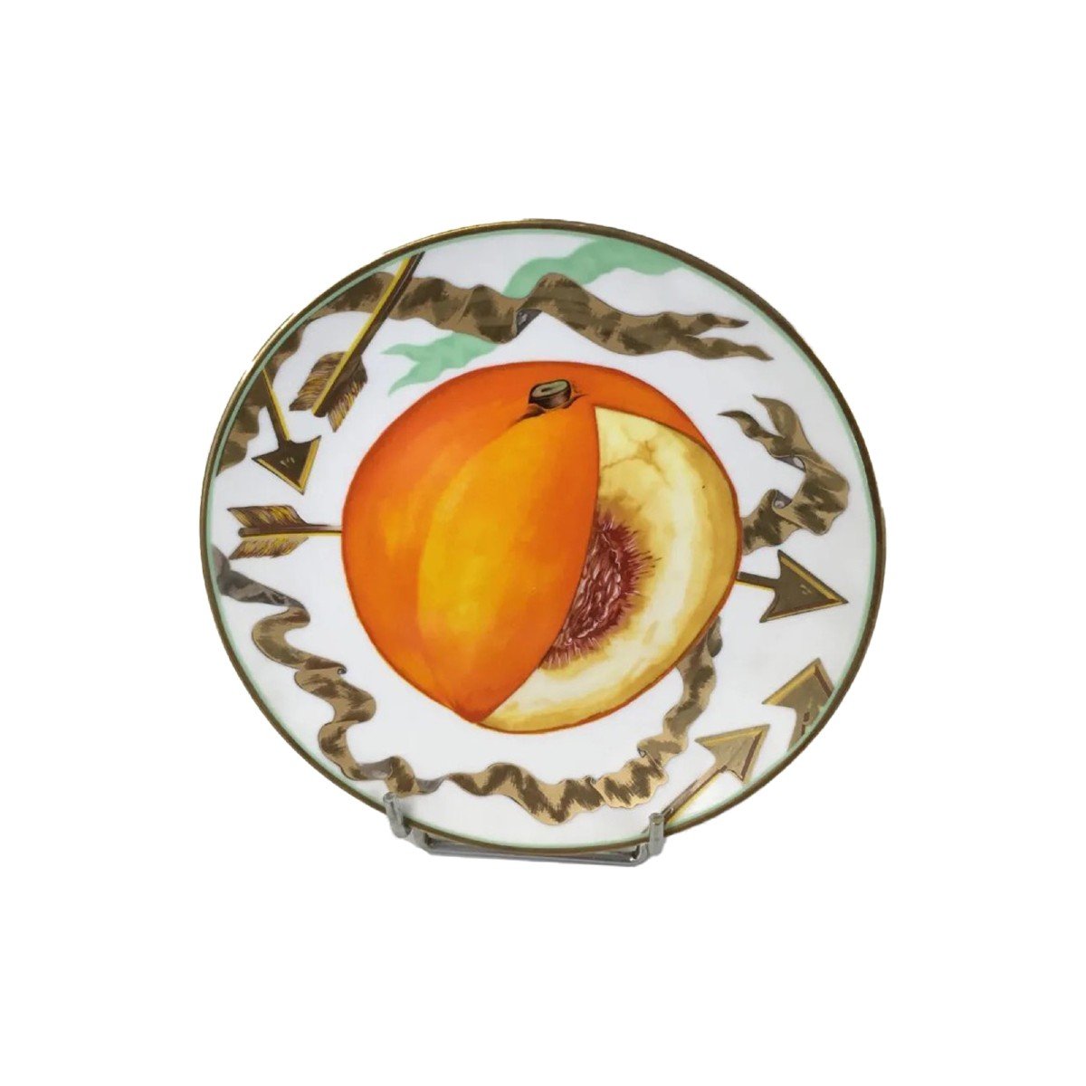 Hilton Mc Connico For Daum: 6 Dessert Plates "the Lost Arrows Of Guillaume Tell"-photo-5
