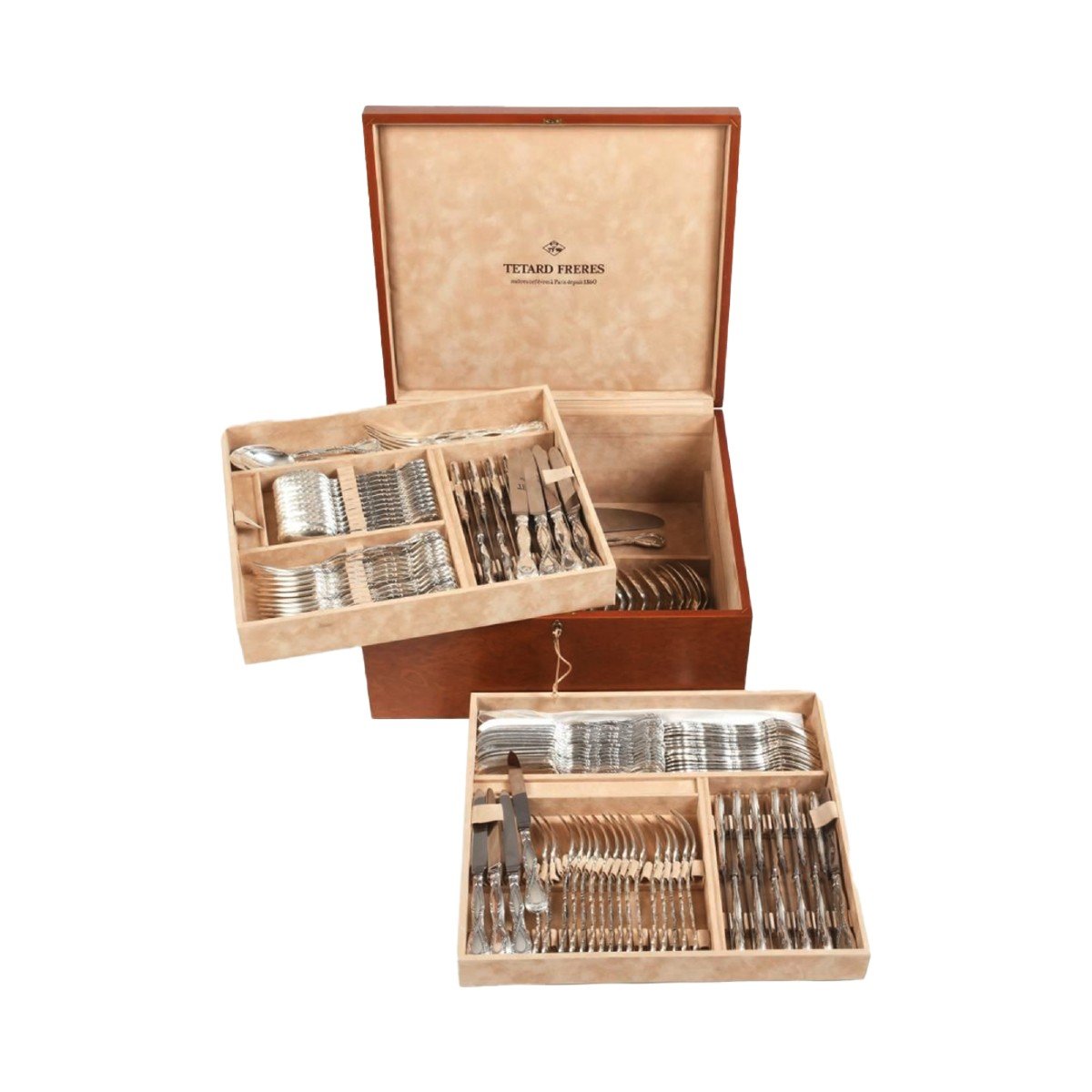 Tétard : 146-piece Sterling Silver Cutlery Set-photo-1