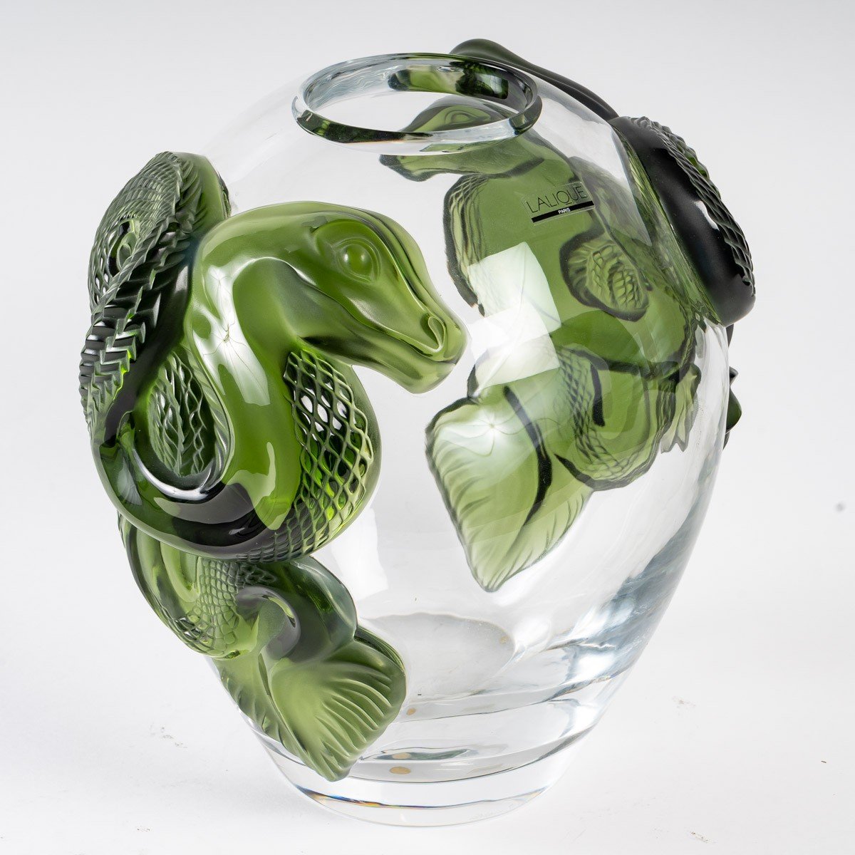 Lalique France : Dragon Vase-photo-2
