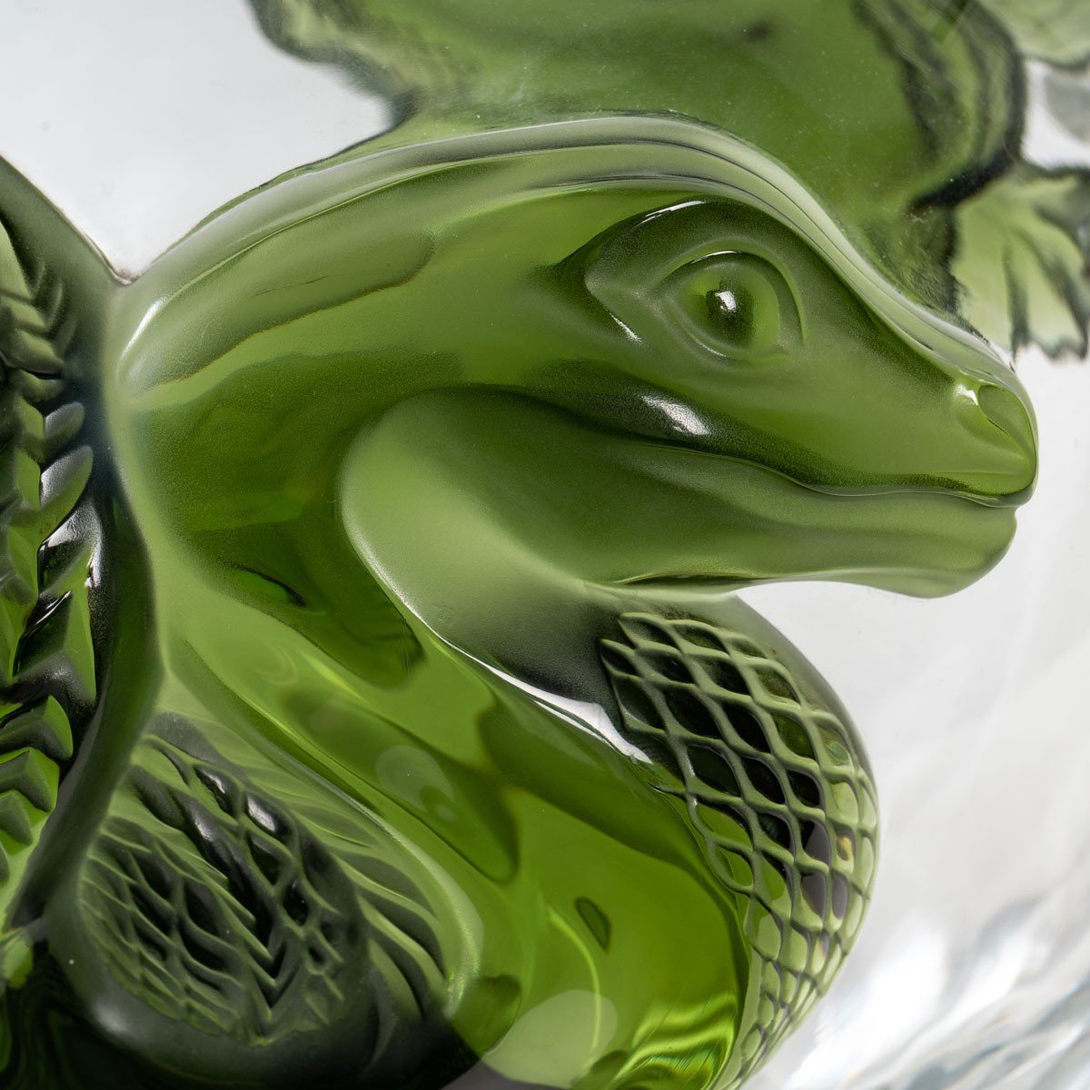 Lalique France : Dragon Vase-photo-4