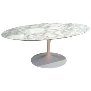 Eero Saarinen & Knoll International - table basse ovale 