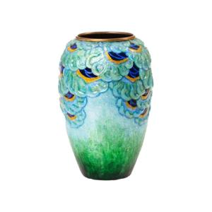 Camille Fauré : Enamelled Vase