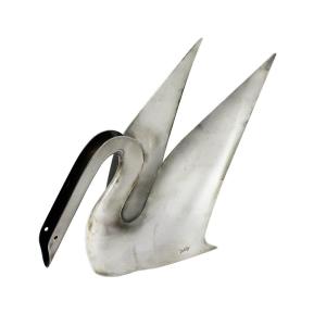 Gio Ponti (1891 - 1979): Swan In Sterling Silver