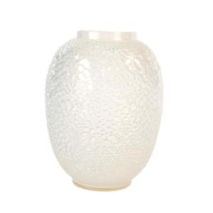 Rene Lalique - 'ecailles' Vase Opalescent Glass