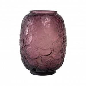 René Lalique : Vase "Monnaie du Pape"  teinté Améthyste -1914