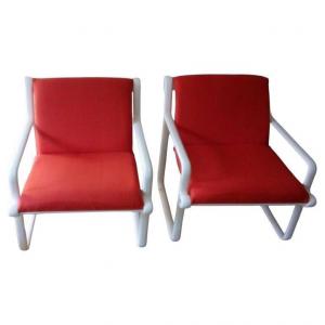 R. HANNAH / MORRISSON & KNOLL Editeur : 2 Fauteuils