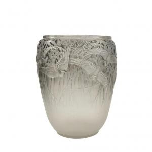 René Lalique : Vase « Aigrettes » - 1931