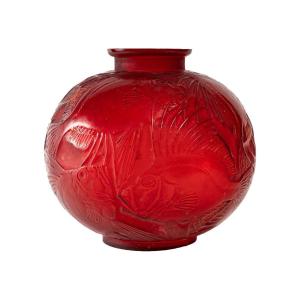 Vase Lalique "Poisson"