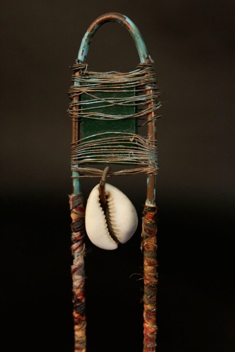 Bruno Revault - Cowrie Sculpture. 80s-90s-photo-3