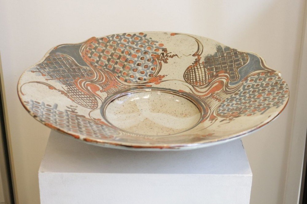 Jean-claude De Crousaz - Important Glazed Stoneware Cup. Circa 1980