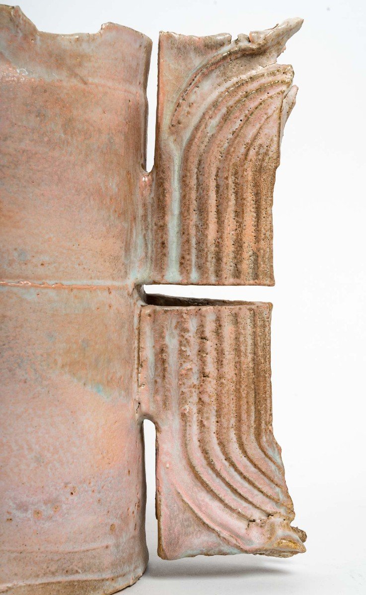 Colin Pearson - Important Vase En Céramique-photo-3