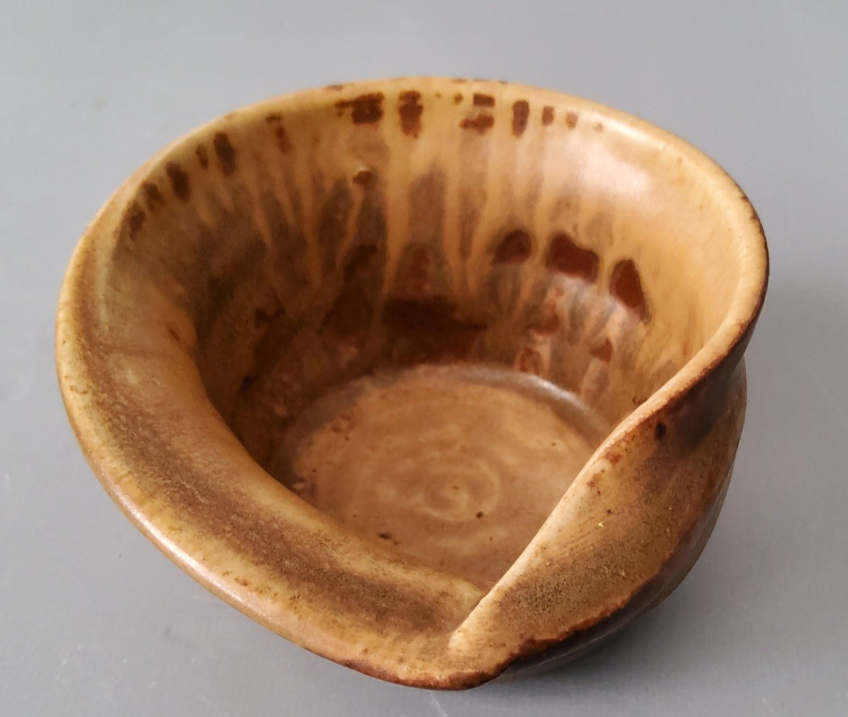 Paul Jeanneney - Ceramic Dented Bowl-photo-3