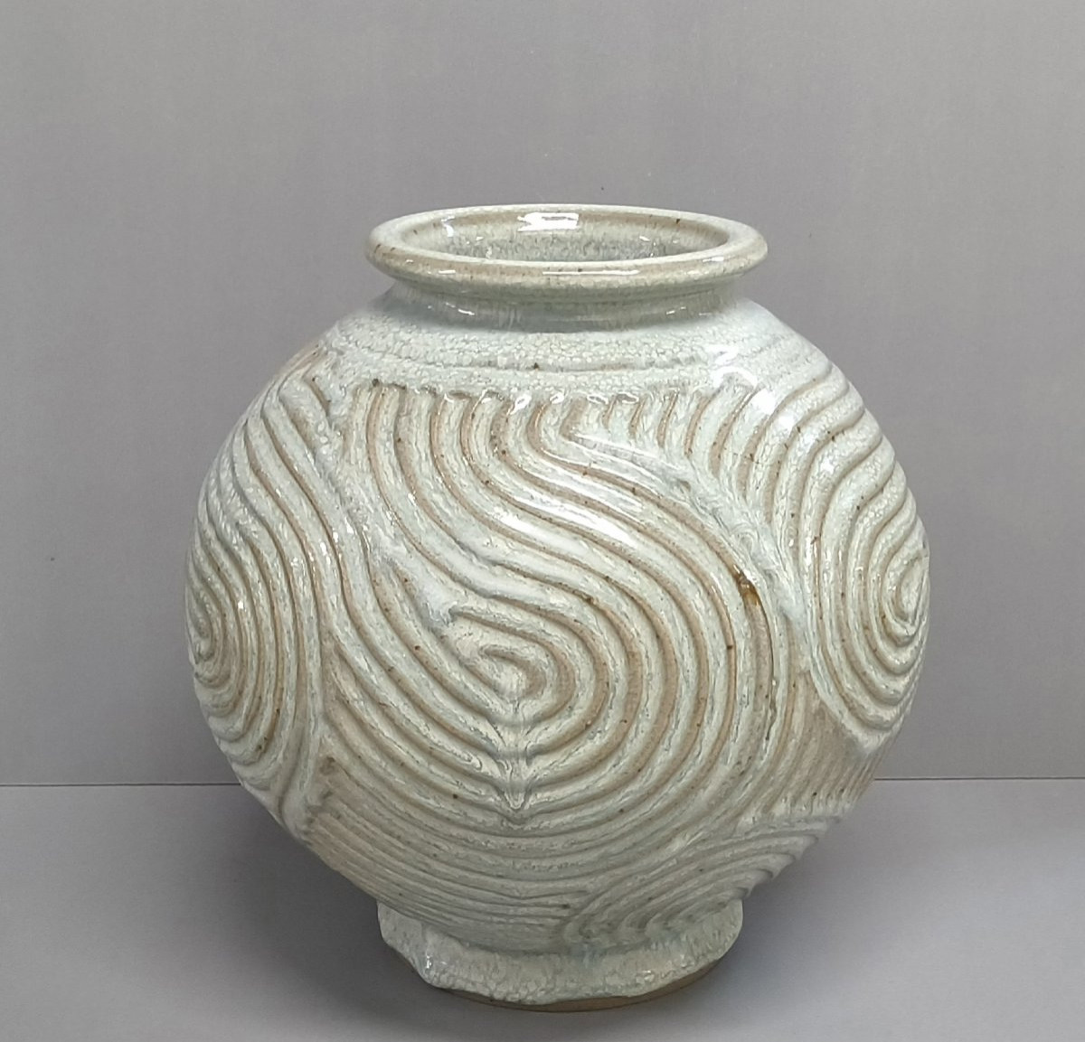 Philippe Dubuc - Grand Vase En Céramique-photo-2