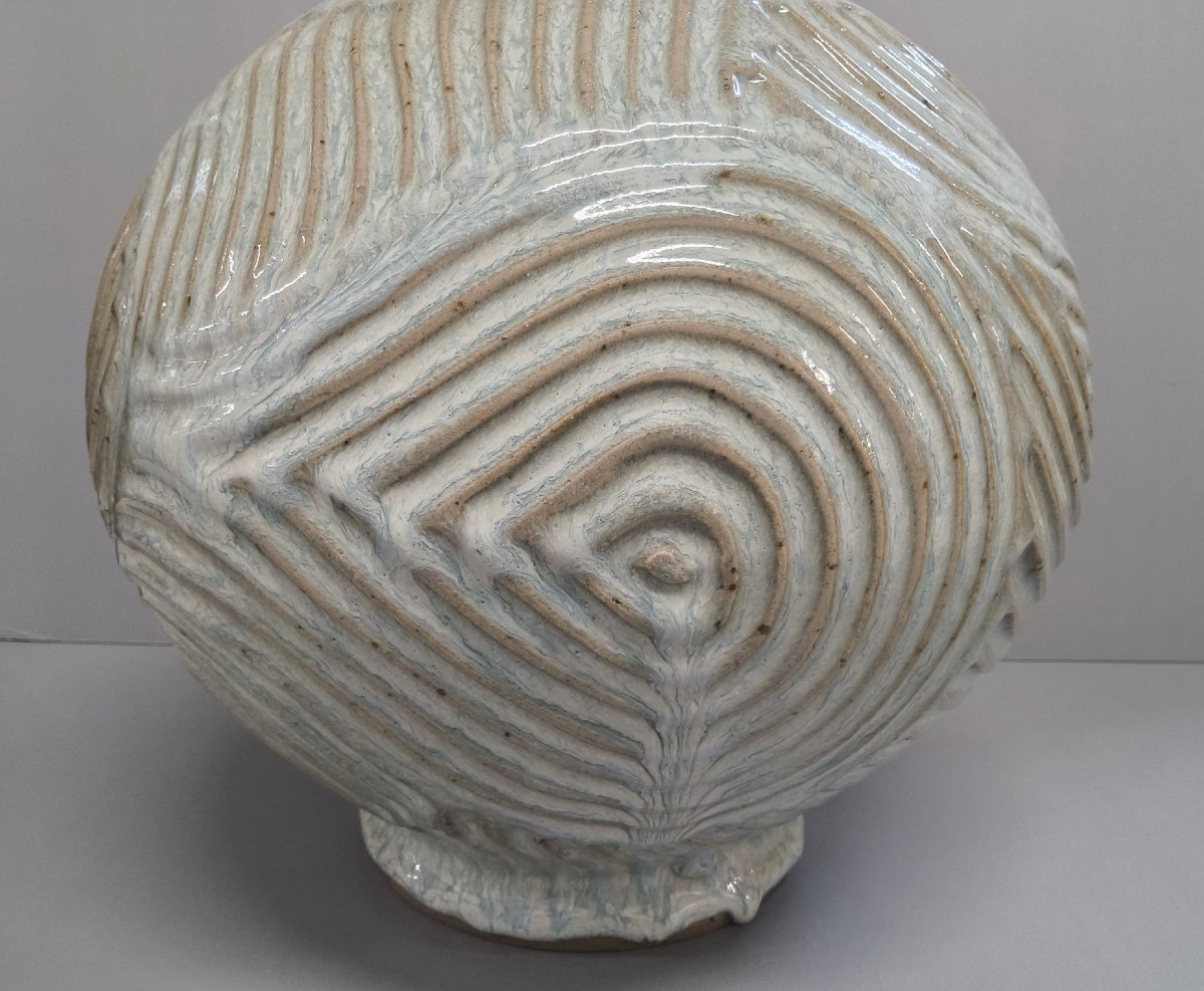 Philippe Dubuc - Grand Vase En Céramique-photo-1