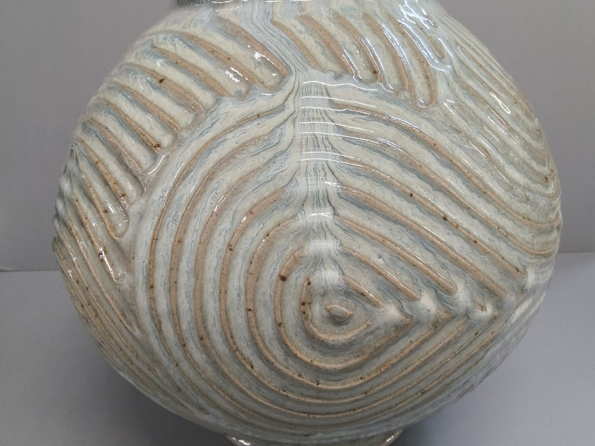 Philippe Dubuc - Grand Vase En Céramique-photo-3