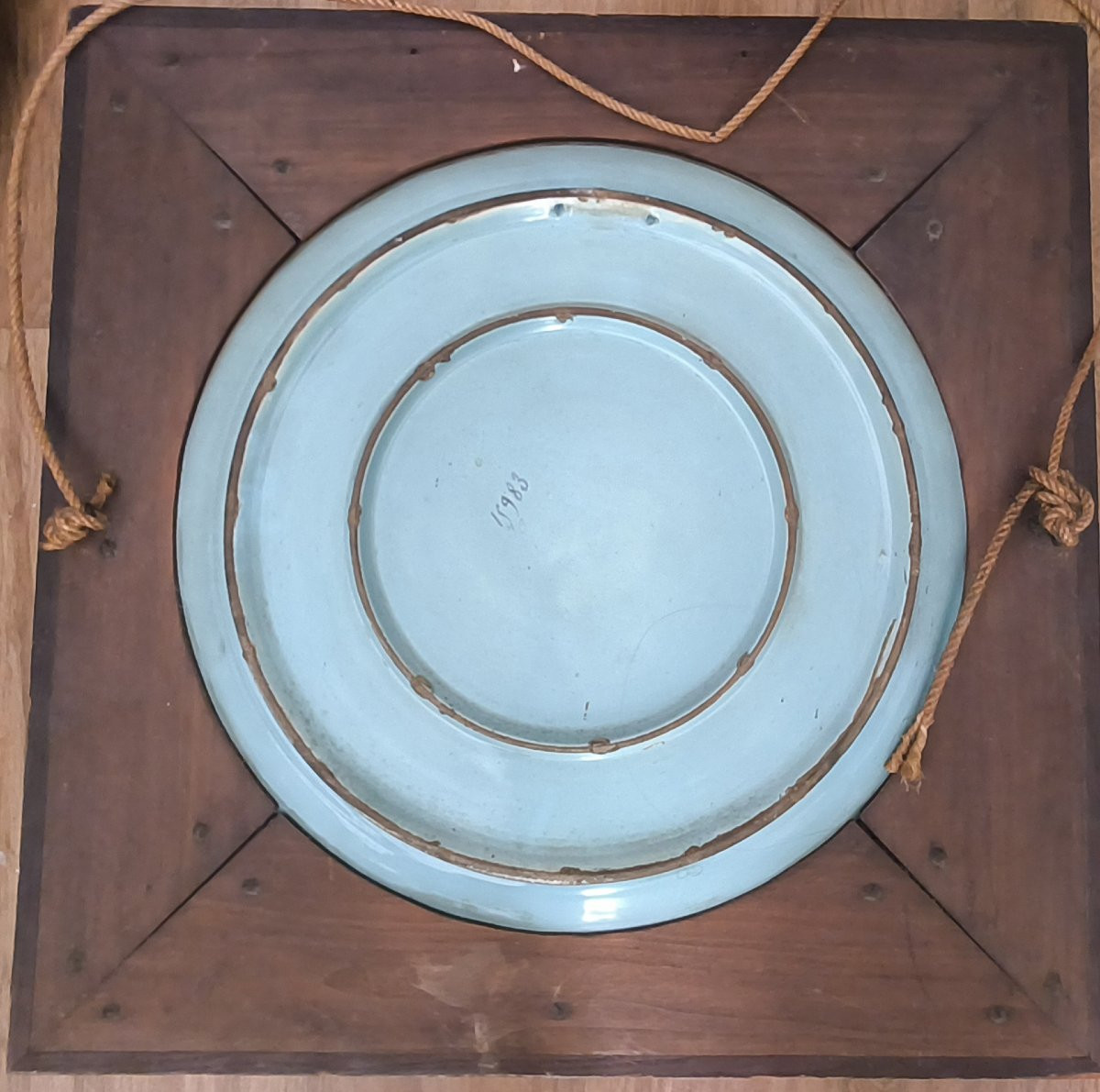 Félix Optat Milet Et Charles Blanc - Important Plat En Céramique Vers 1880-1900-photo-6