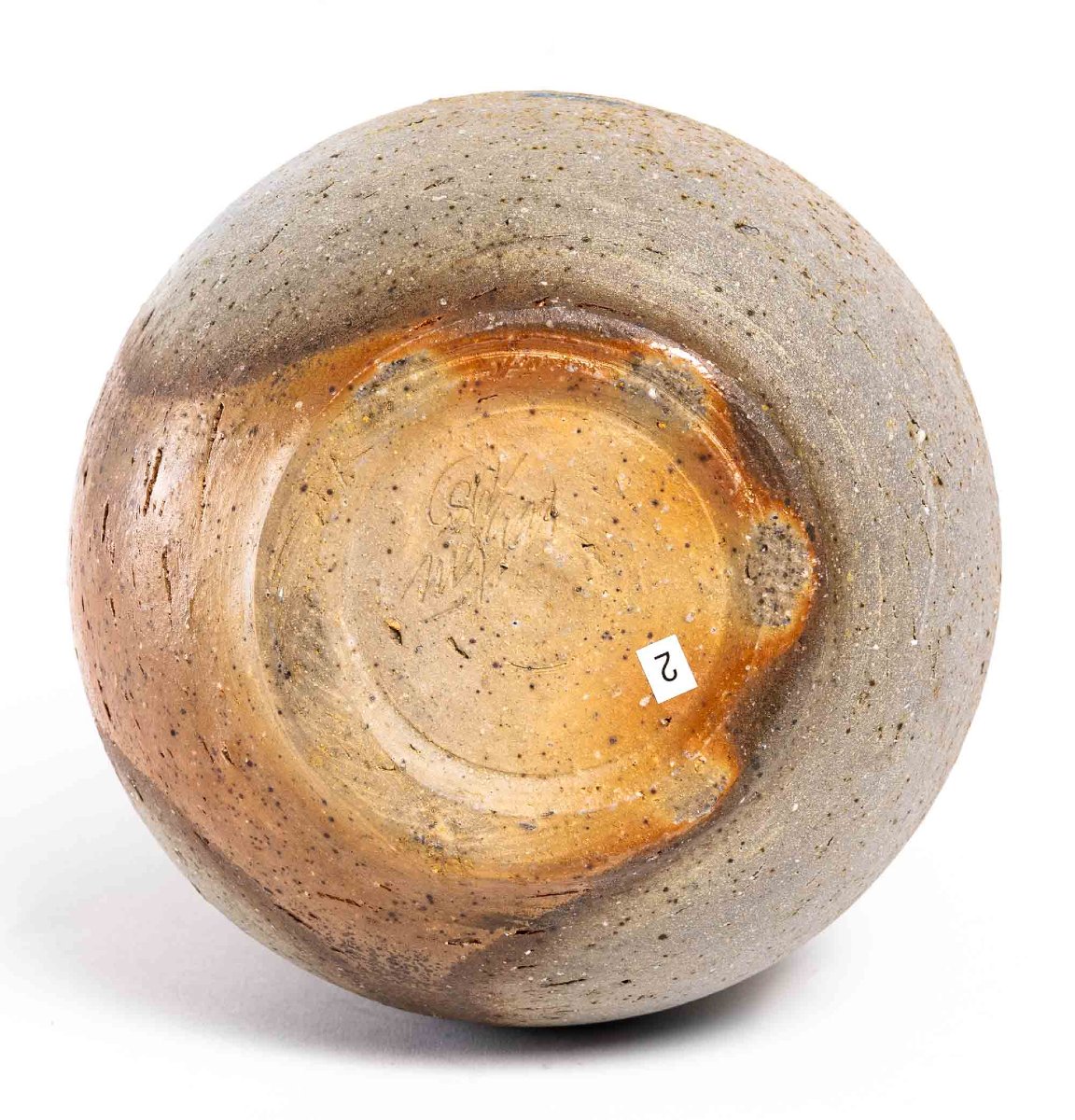 Horst Kerstan - Large Stoneware Vase, Wood-fired Kiln-photo-3