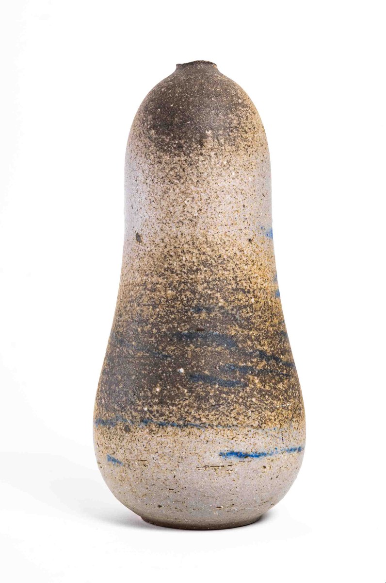 Horst Kerstan - Large Stoneware Vase, Wood-fired Kiln