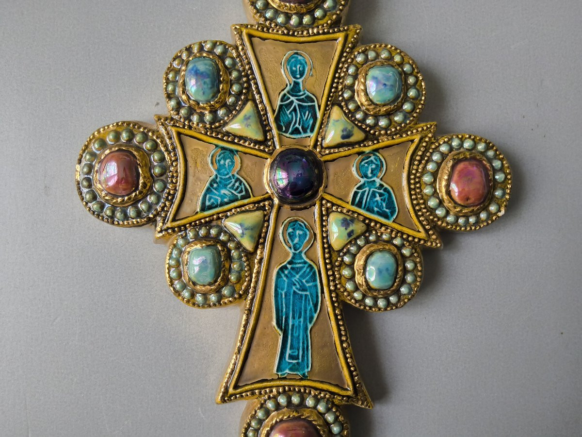 Marc Roussel - Byzantine Ceramic Cross -photo-2