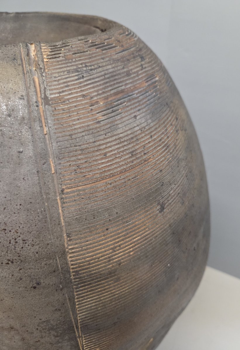 Eric Astoul - Large Wood-fired Oven Cooking Jar-photo-3