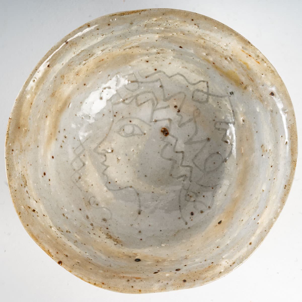 Yoland Cazenove - 2 Ceramic Bowls. 1950s-1960s-photo-2