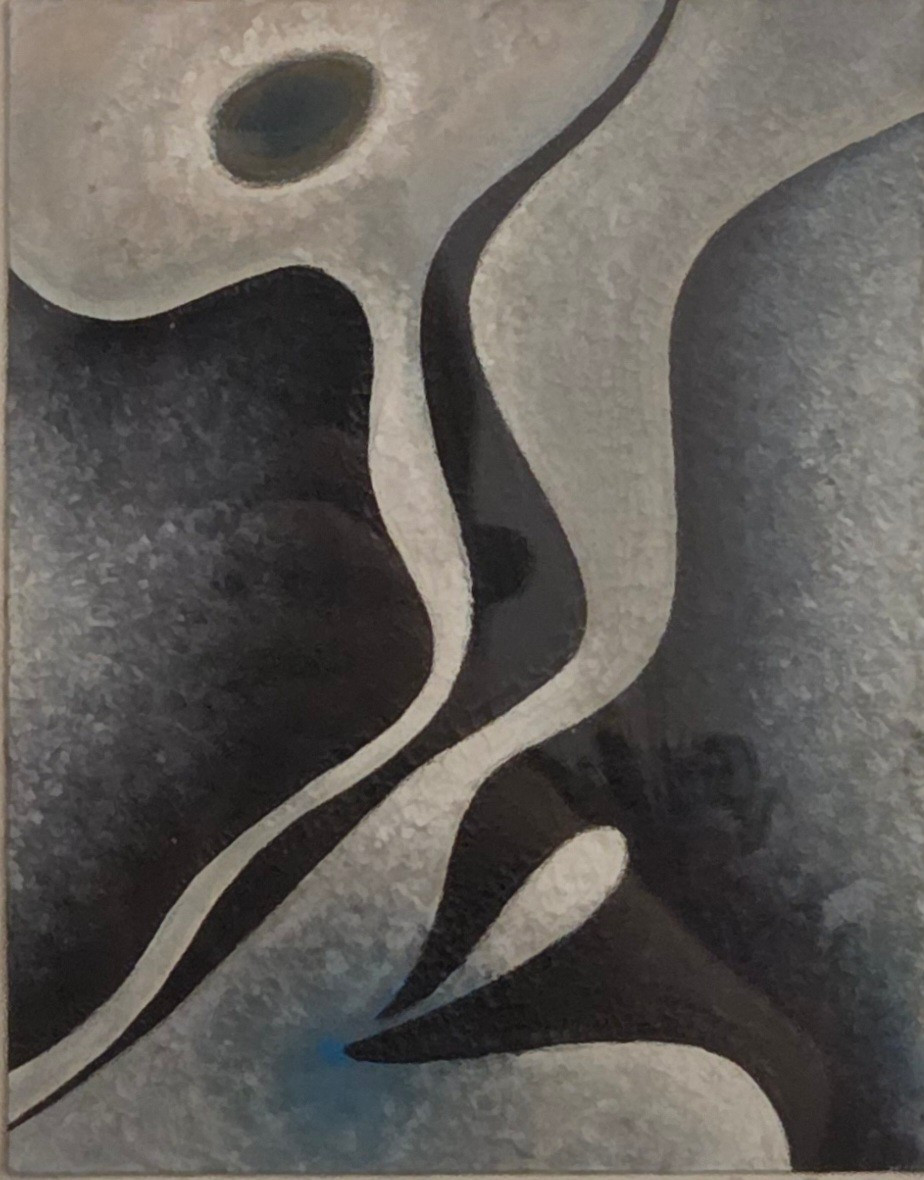 Jean Chaintrier - Energy, Gouache From 1973-photo-2