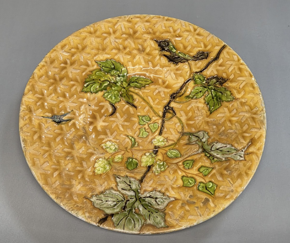 Léon Parvillée - Wall Ceramic Circa 1860-80