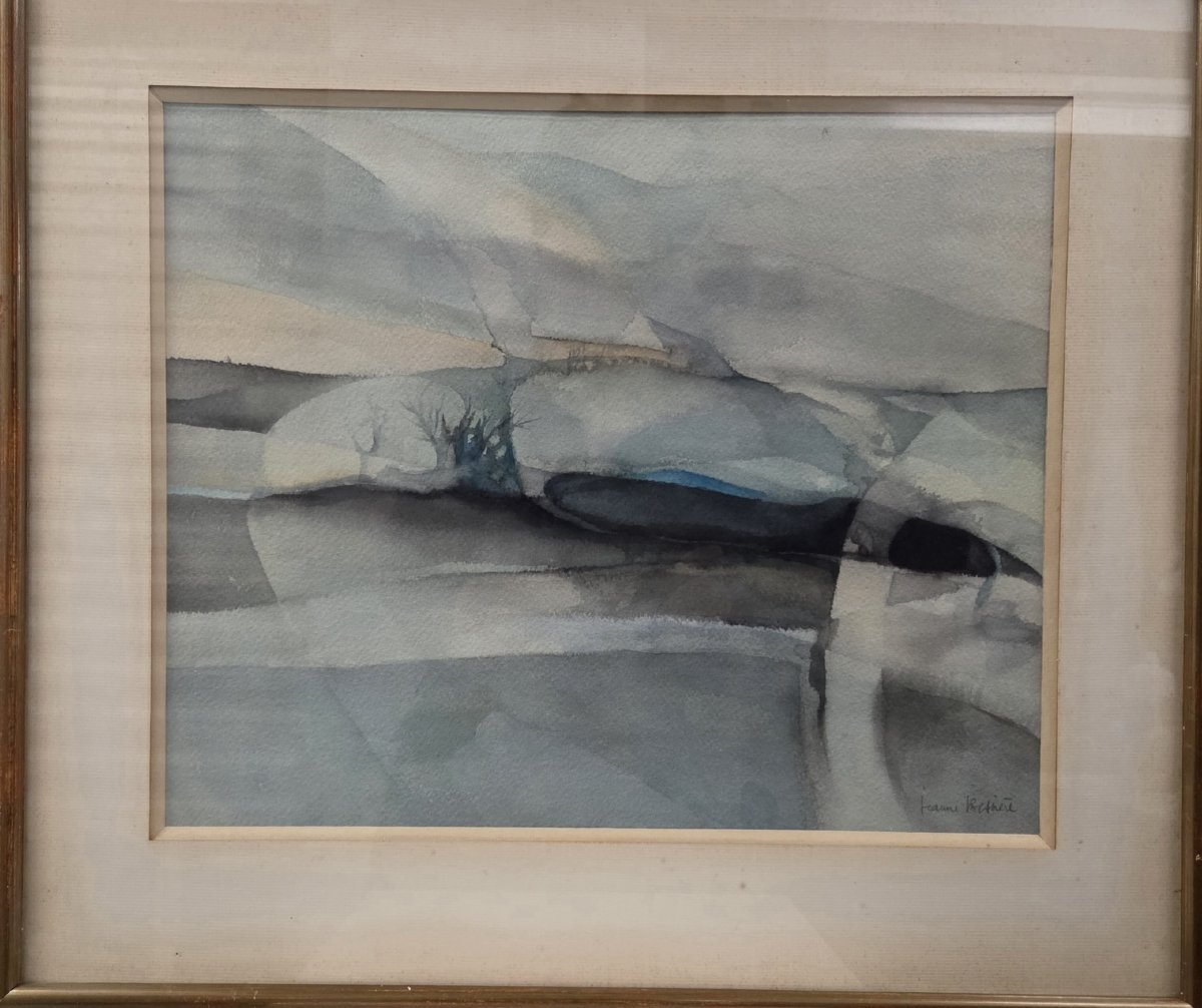 Jeanne Bessière - Aquarelle "paysage"-photo-3