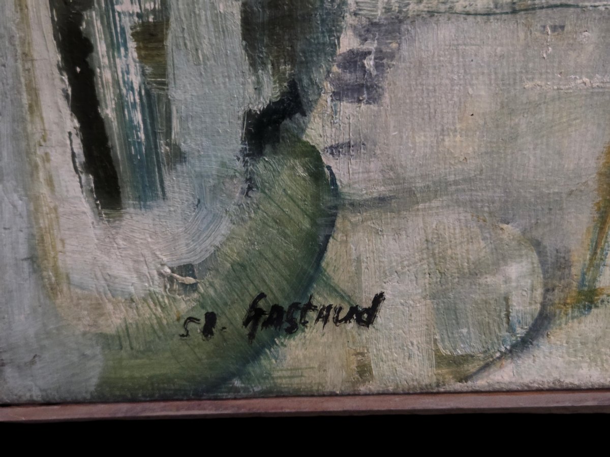 Pierre Gastaud - Huile sur toile-photo-2