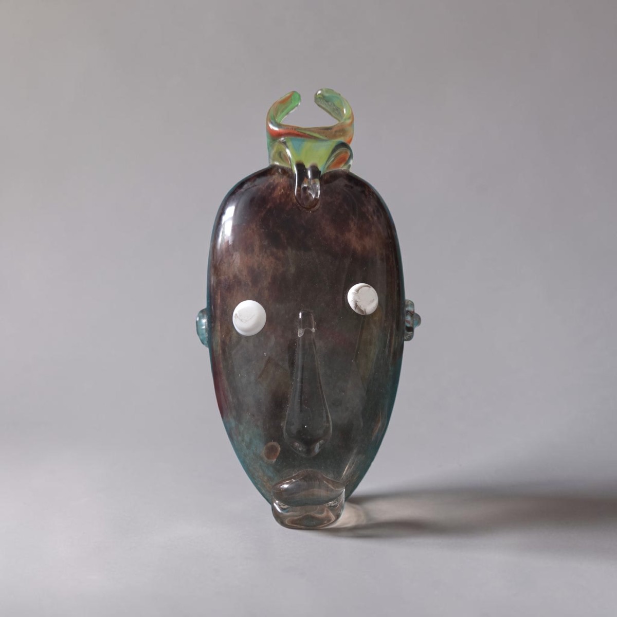 François Dubois - Mask In Blown Glass