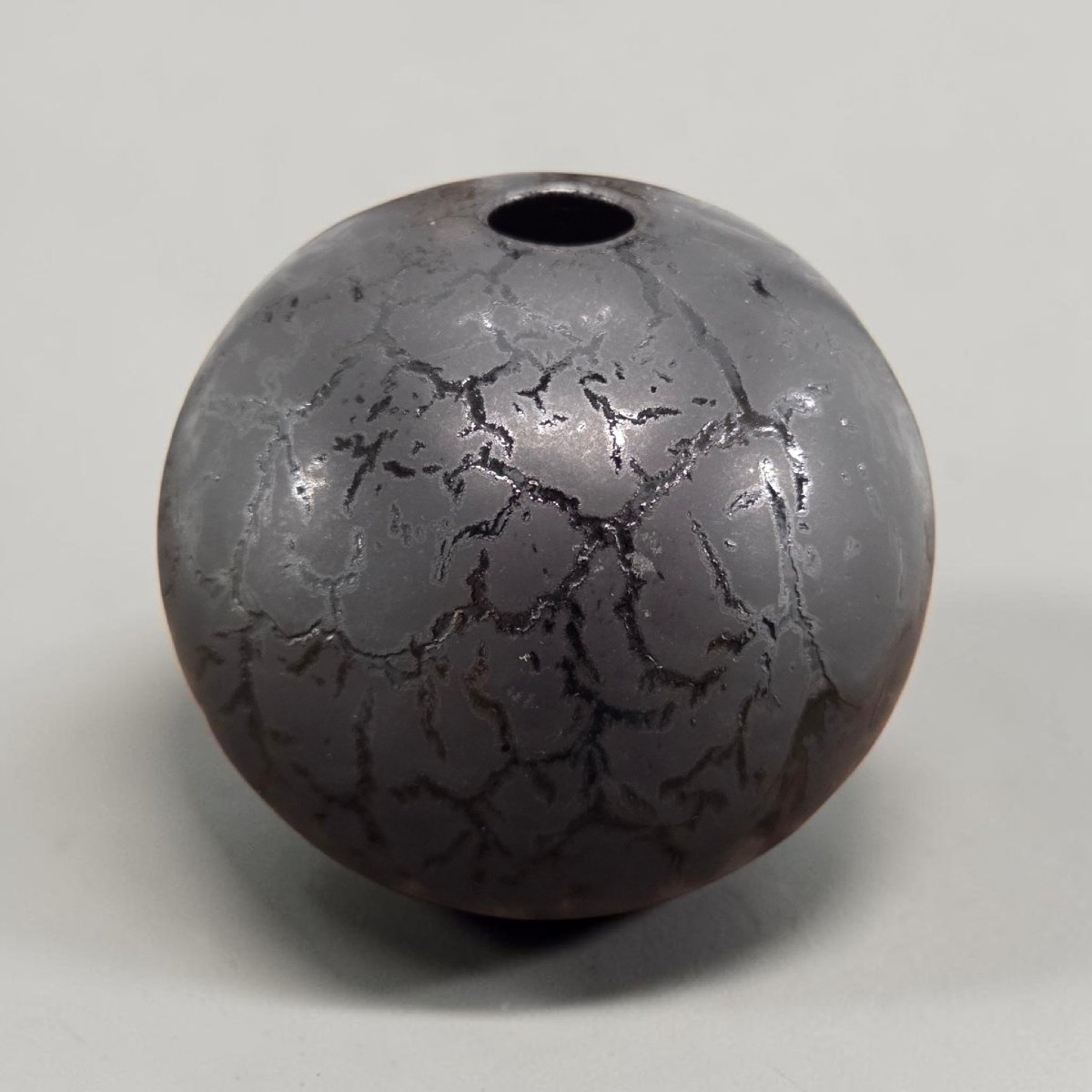 Marc Uzan - Black Glazed Ceramic-photo-3