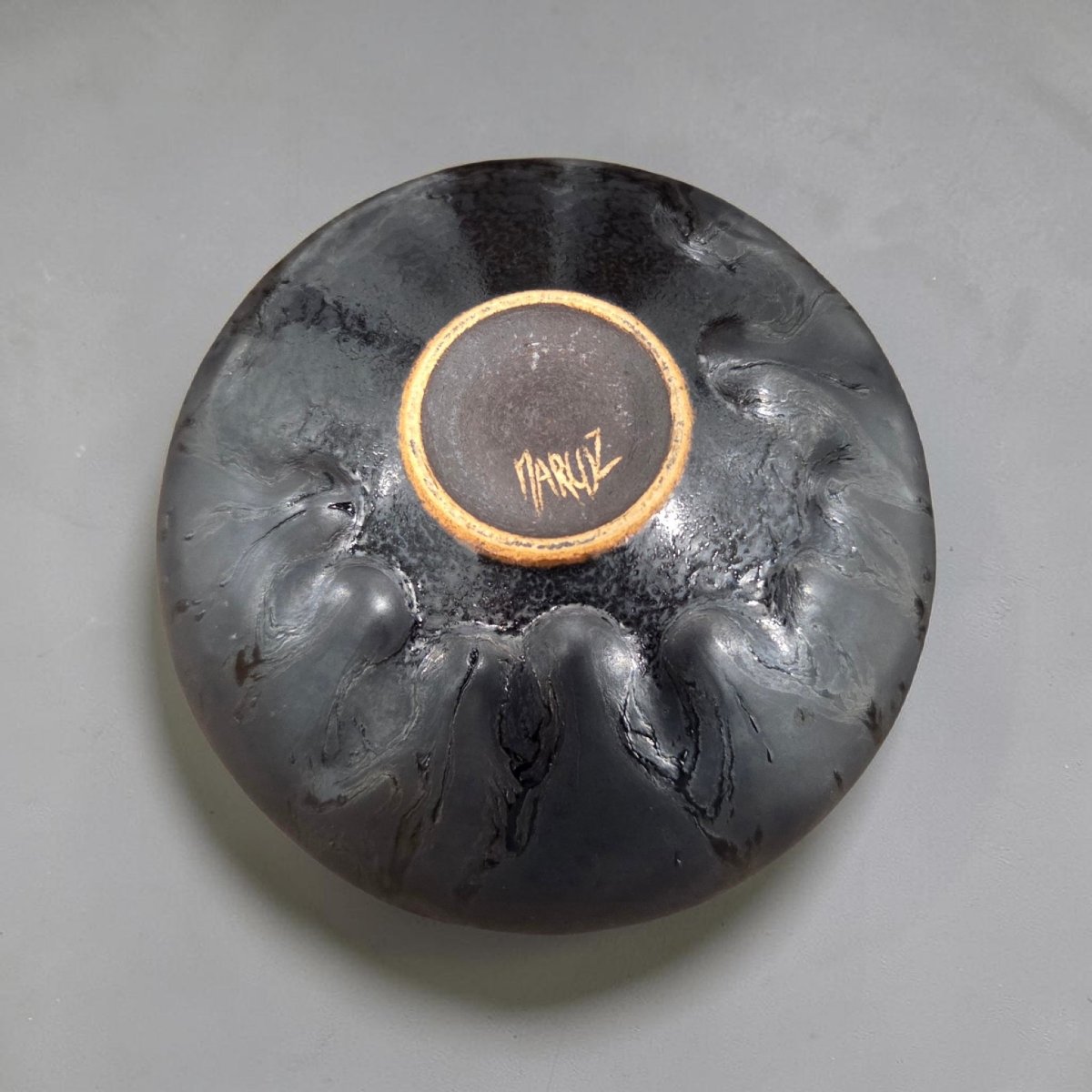 Marc Uzan - Black Glazed Ceramic-photo-4