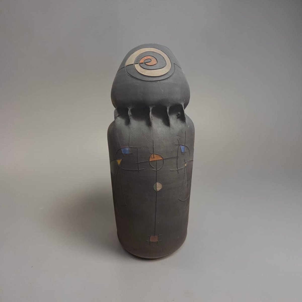 Odile Culas-bonnin - Totemic Figure, Ceramic-photo-2
