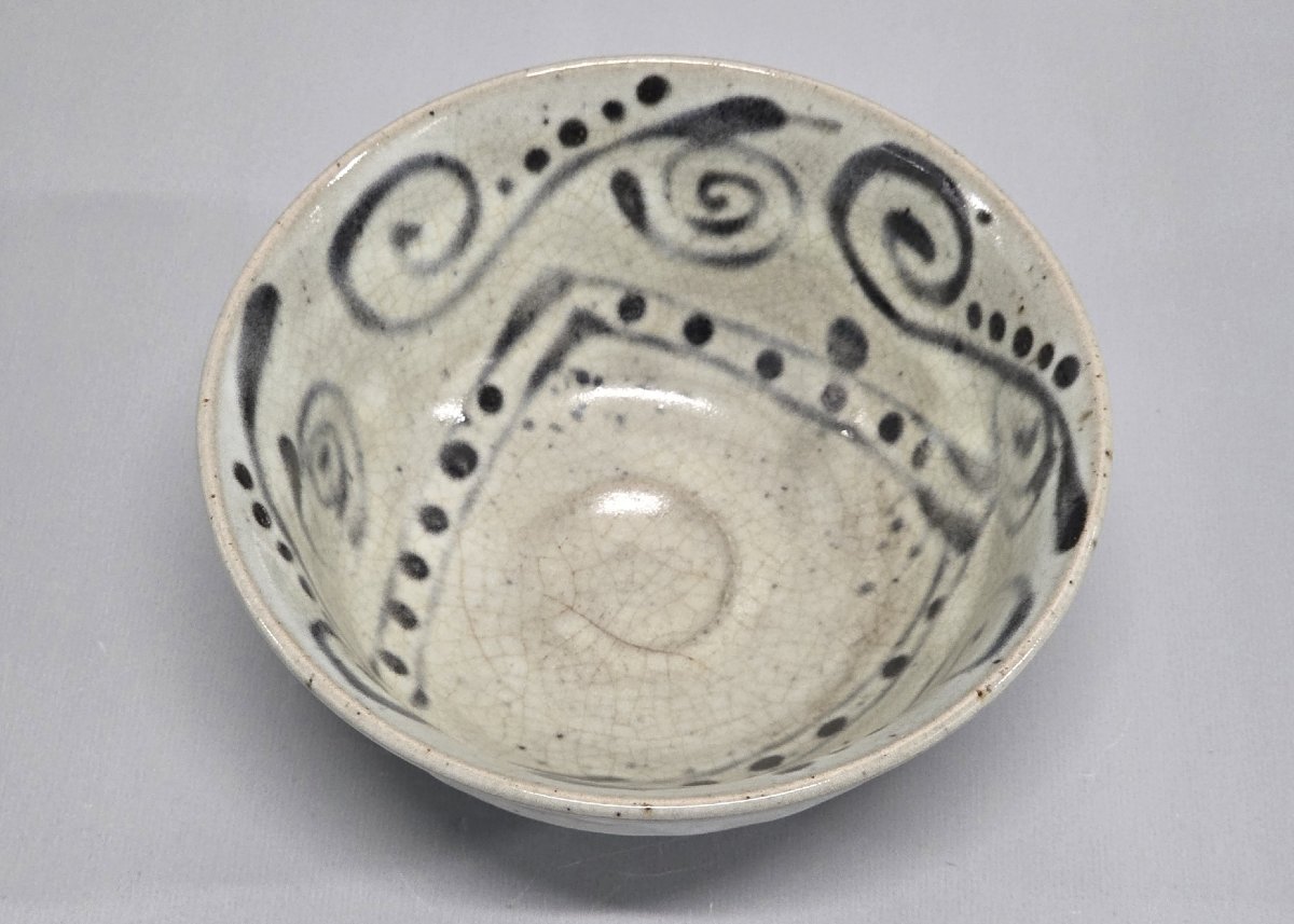 Diana Berrier - Glazed Stoneware Cup With Abstract Design-photo-3